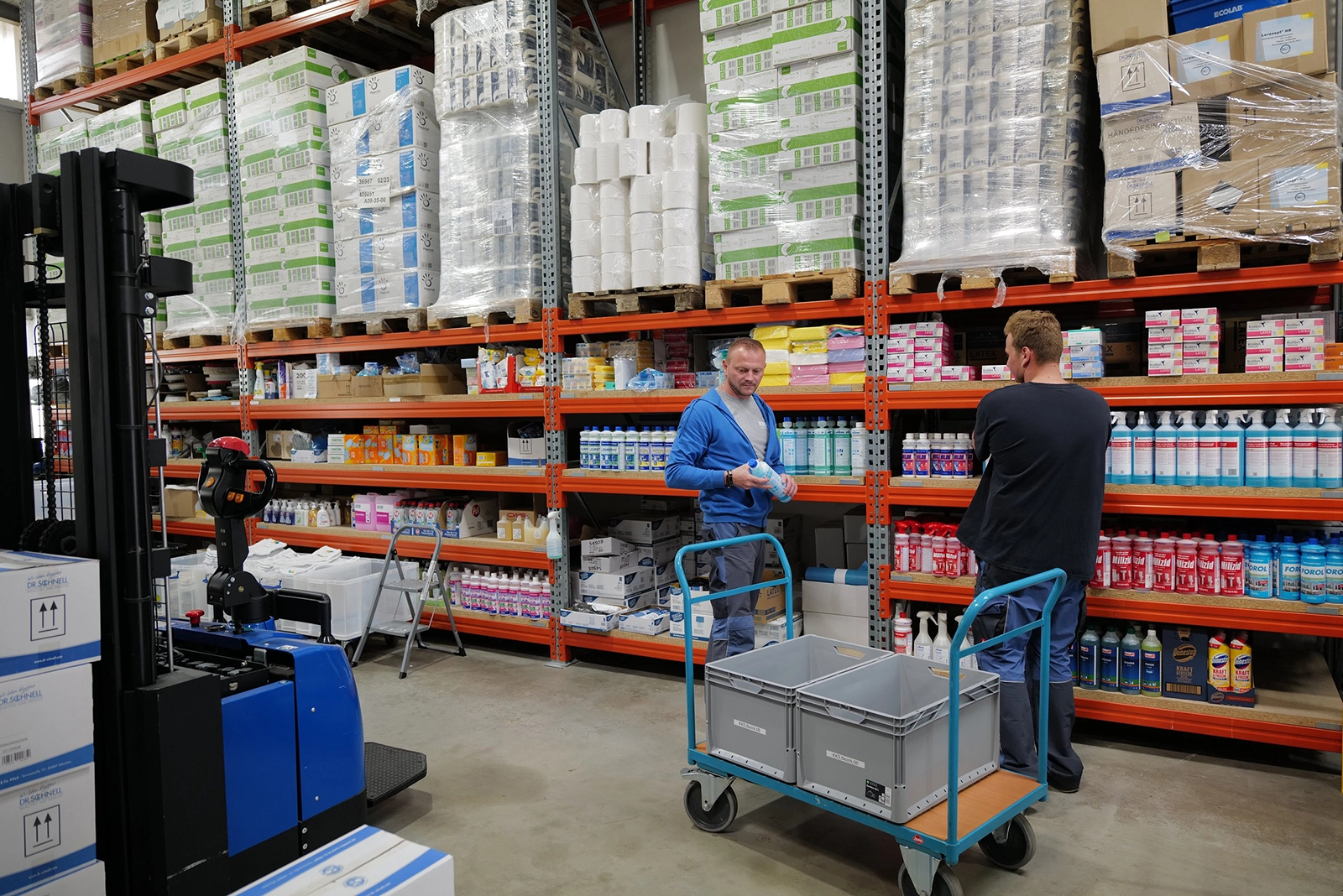 Transport voor distributie en bevoorrading